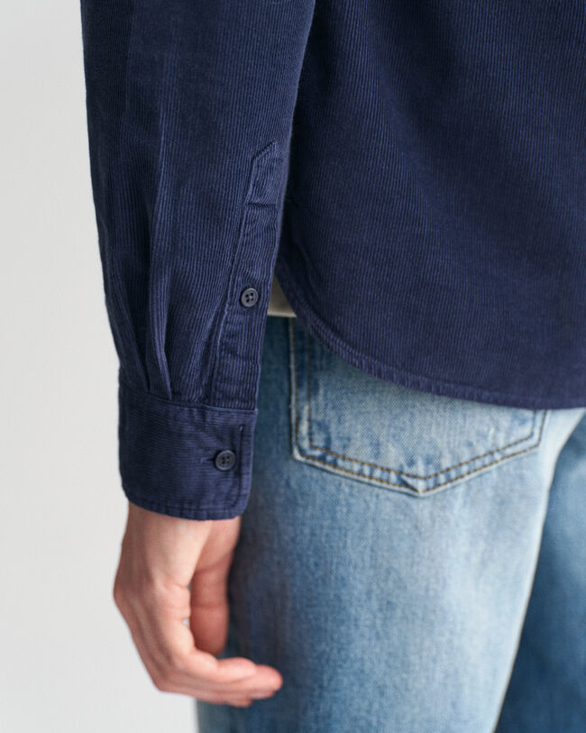 Regular Fit corduroy overhemd