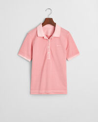 Sunfaded piqu&eacute; poloshirt