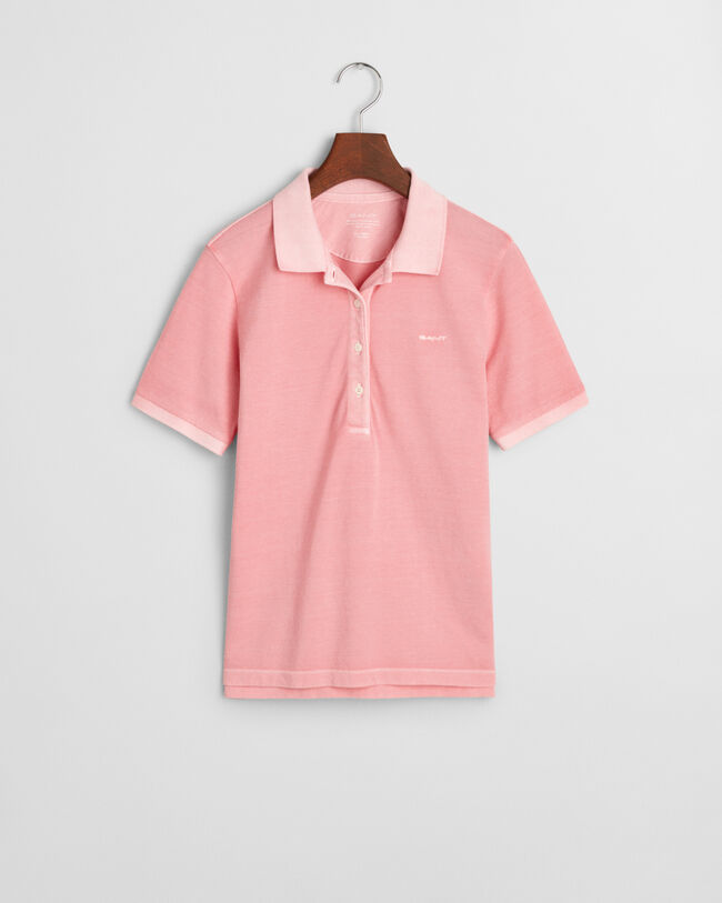 Sunfaded piqu&eacute; poloshirt