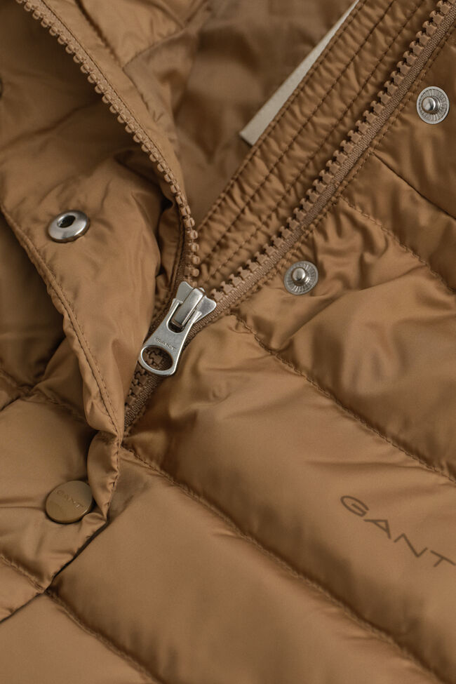 Lichte donsbodywarmer