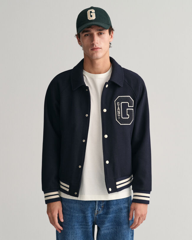 Wollen GANT Varsity Jacket