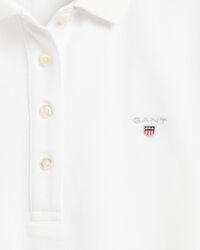 Original piqué poloshirt met lange mouwen