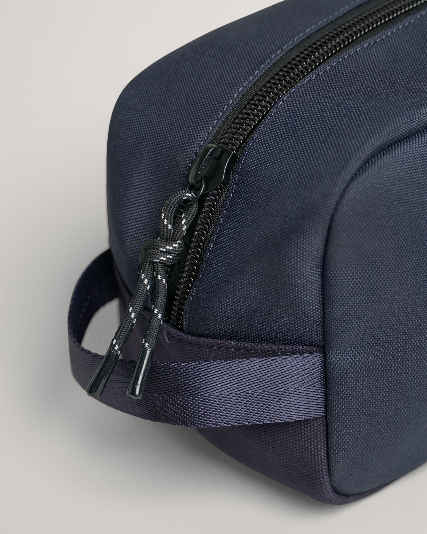 Contrast stoffen toilettas