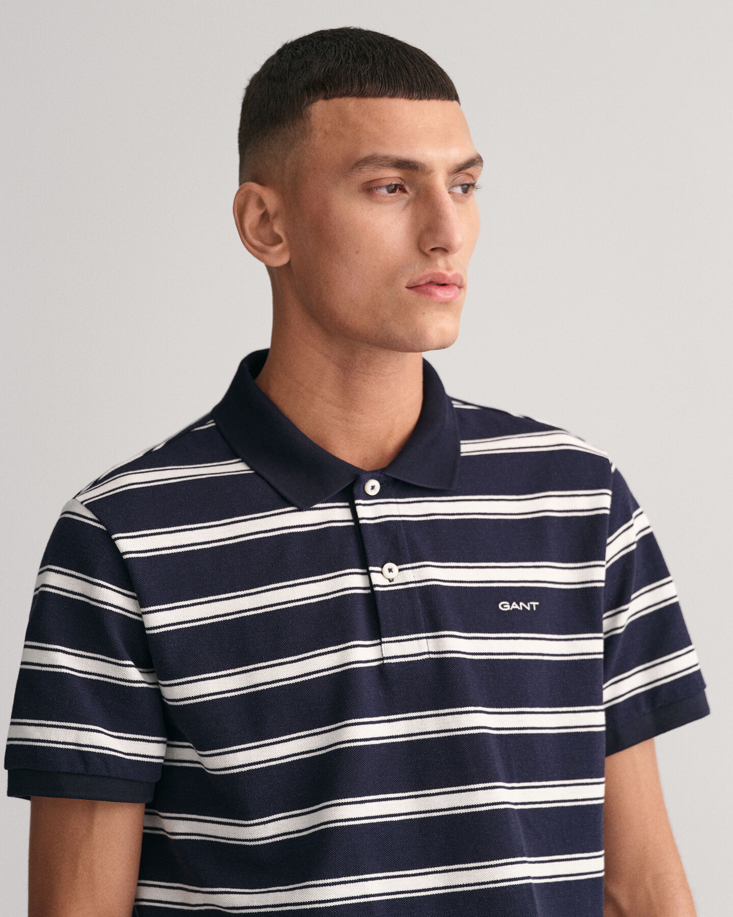 Gestreept poloshirt