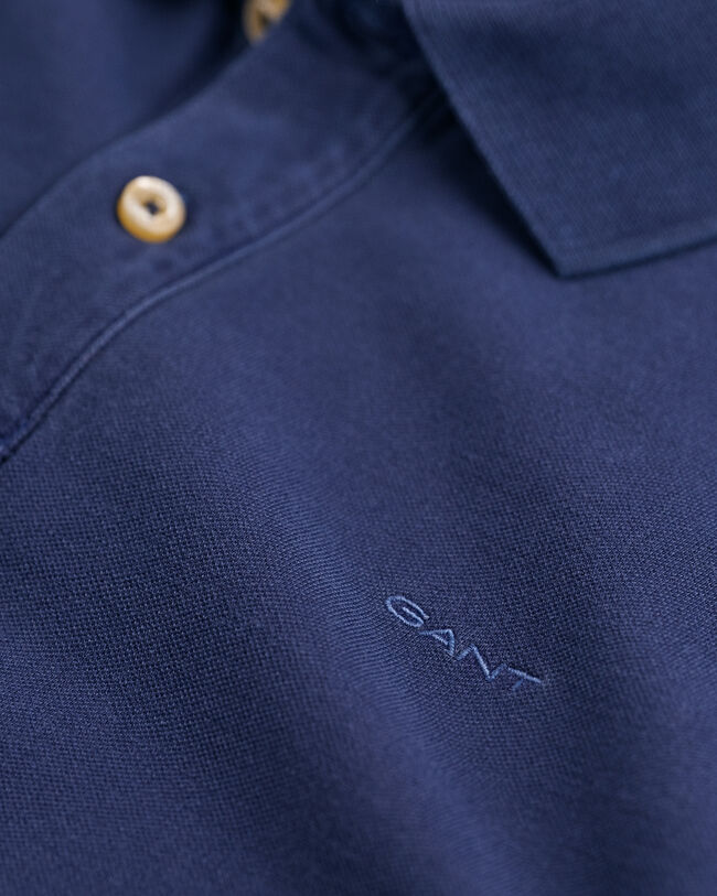 Sunfaded piqué poloshirt