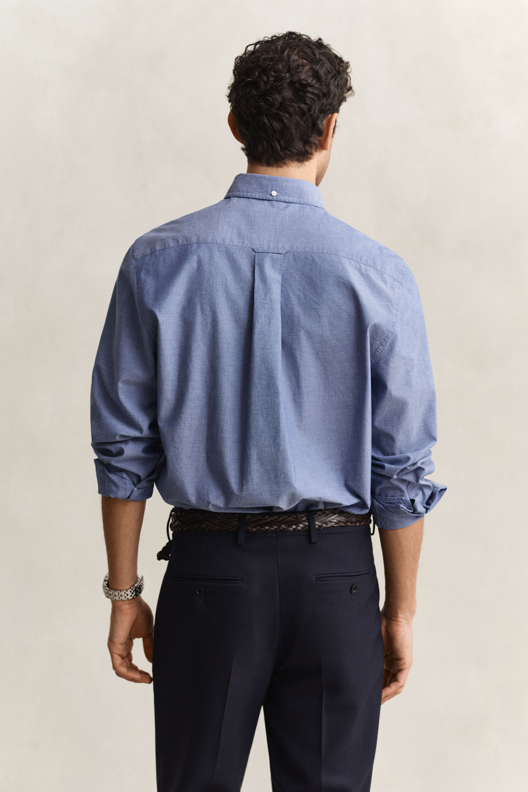 Regular Fit Classic overoverhemd van poplin