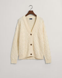 Gebreid geweven vest