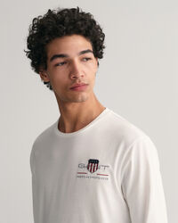 Medium Archive Shield shirt met lange mouwen