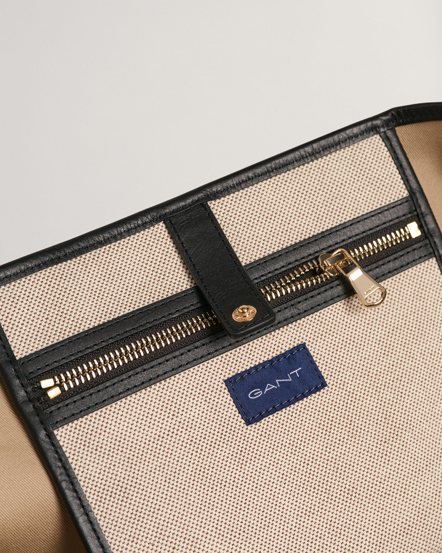 Oversized canvas draagtas