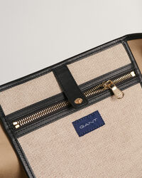 Oversized canvas draagtas