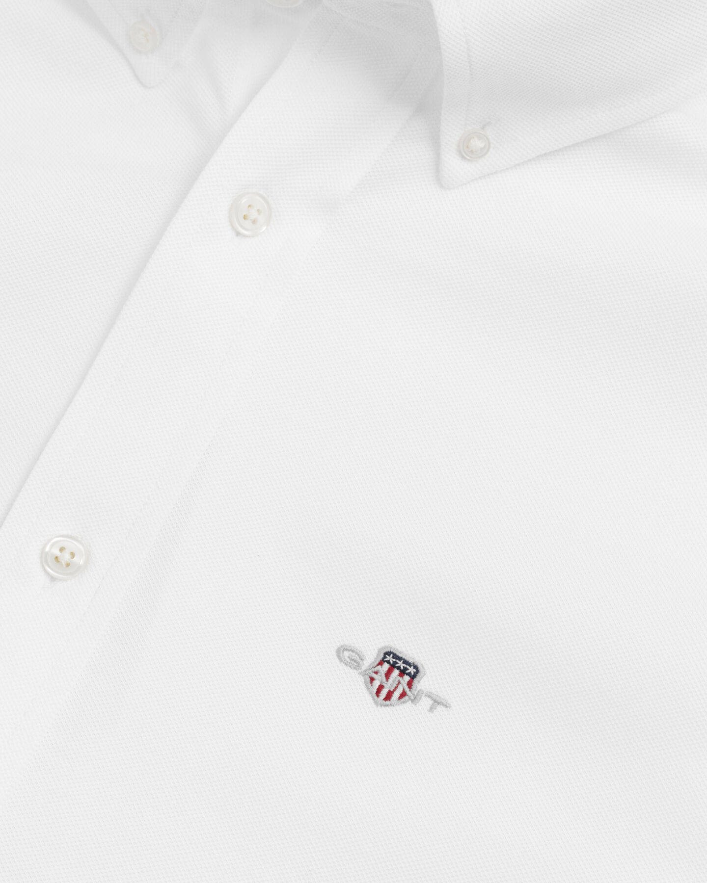 Regular Fit piqué overhemd van jersey