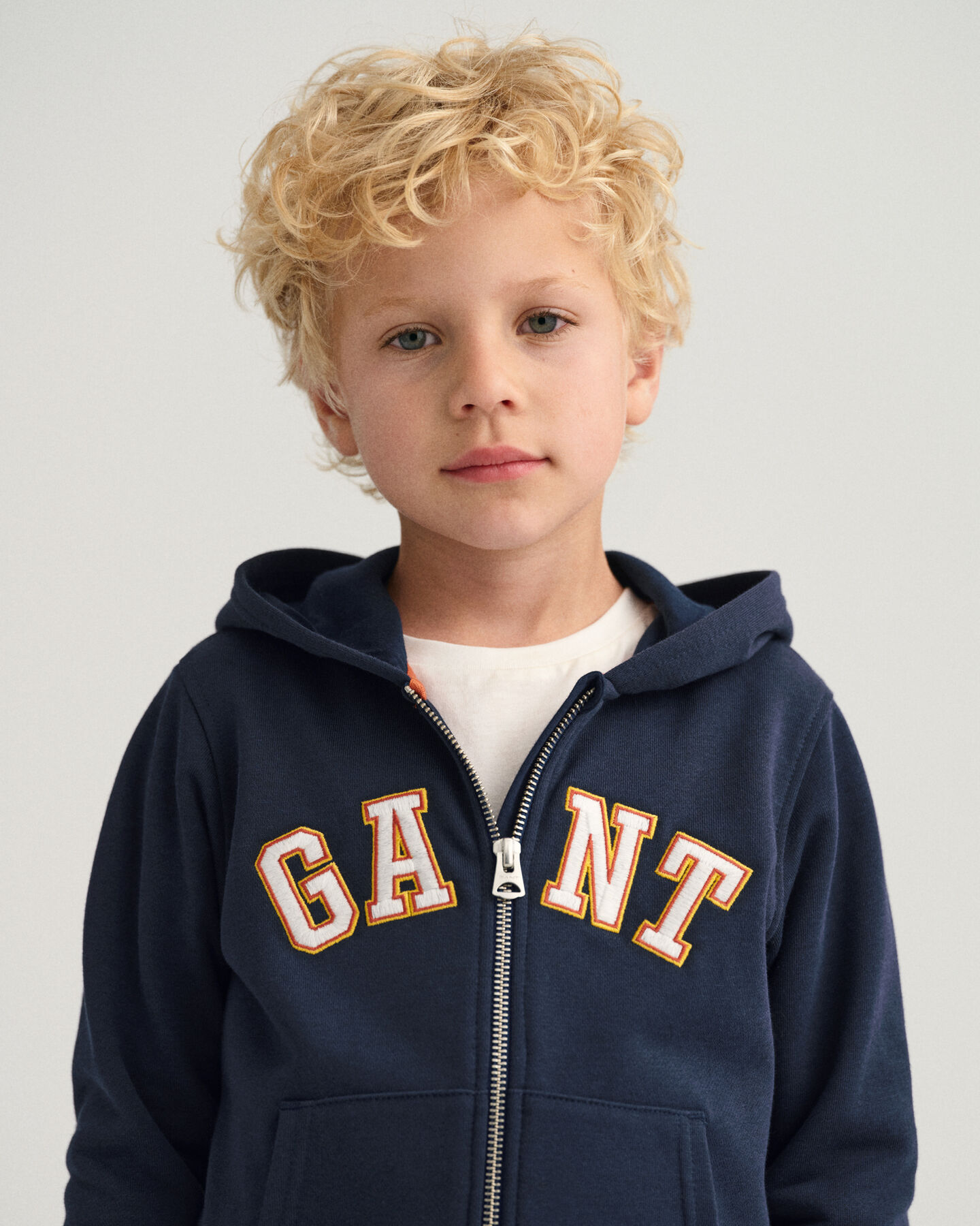 Boys Graphic hoodie met ritssluiting