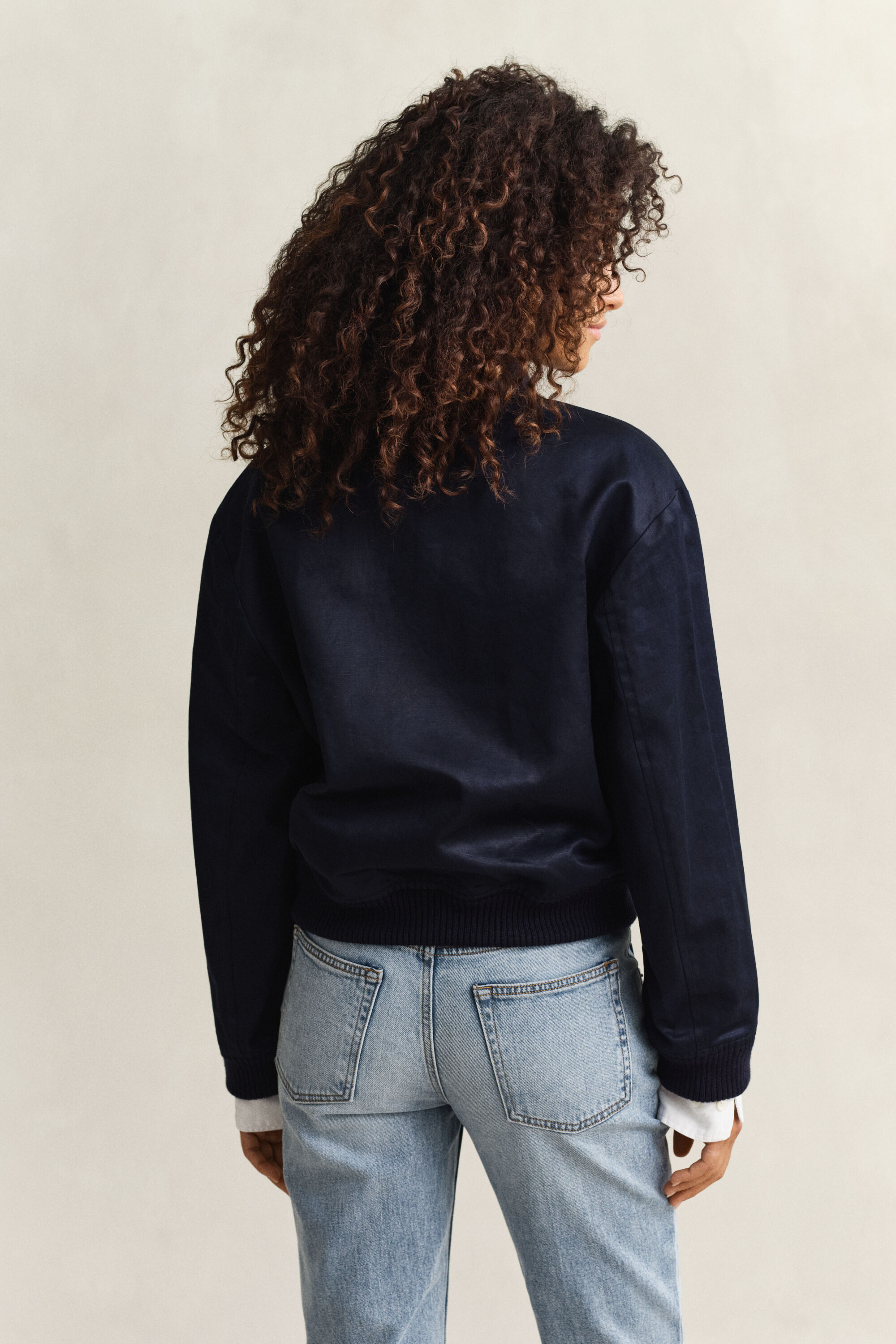 Satijnen Varsity Jacket