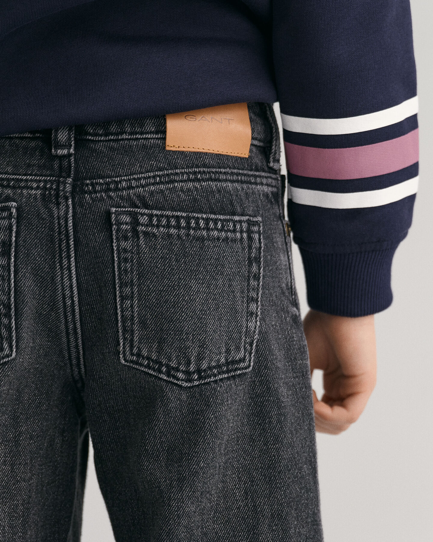 Girls jeans met wijde pijpen