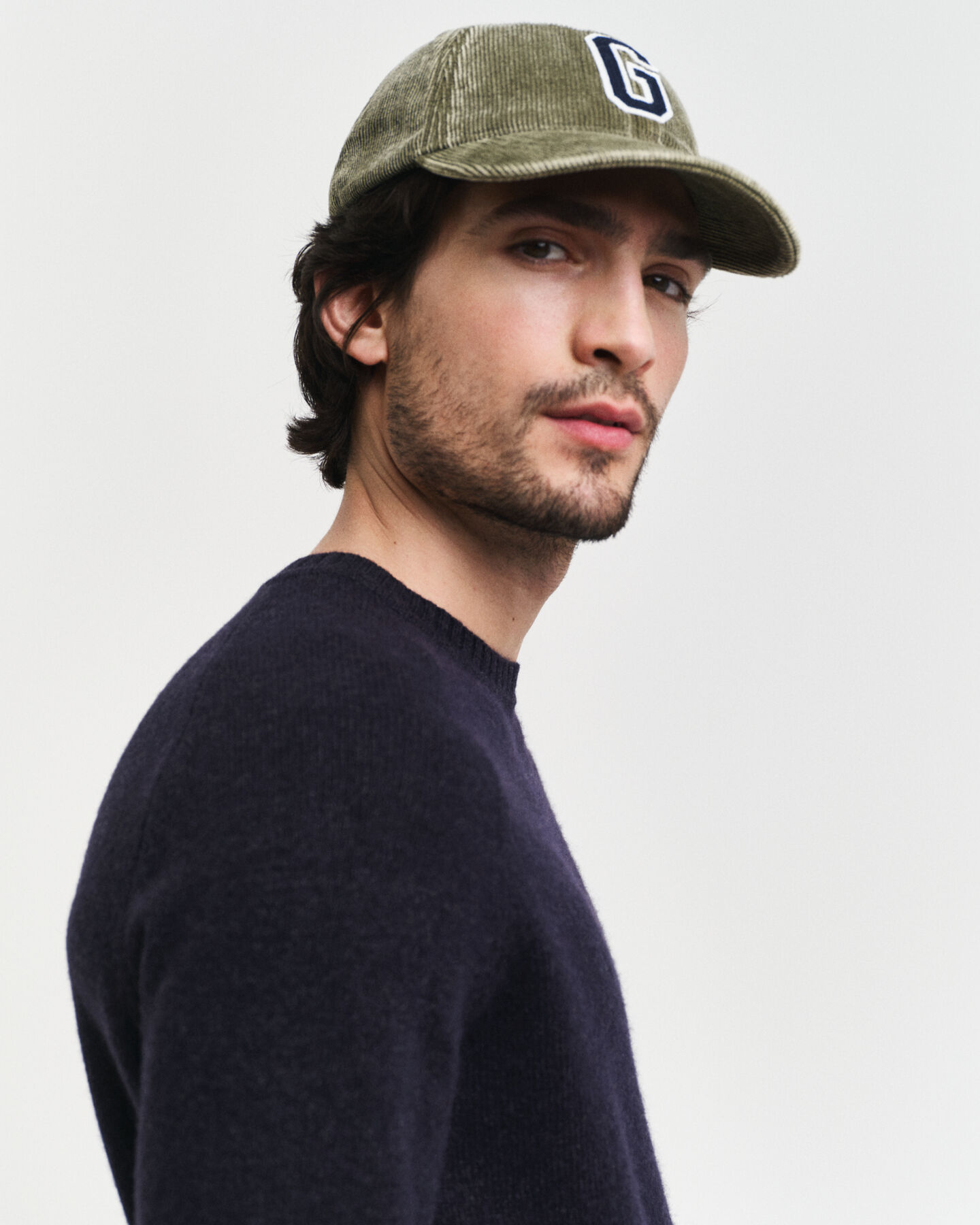 Trui met ronde hals van wolmix