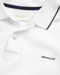 Piqué poloshirt met randdetails