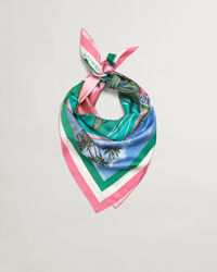 Zijden sjaal met Scenery-print