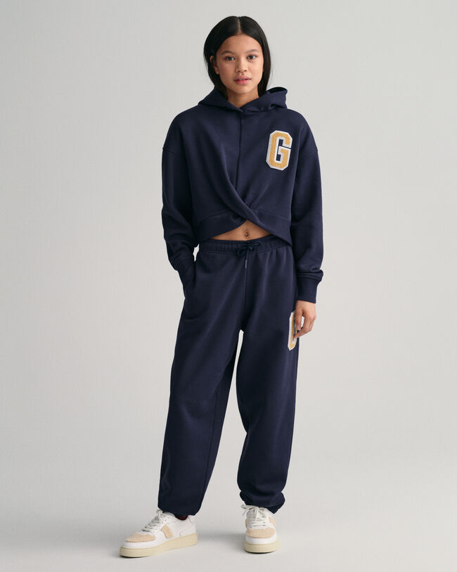 Teen Girls hoodie met gedraaide knoop