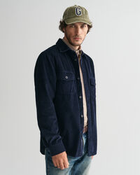 Regular Fit overshirt van corduroy