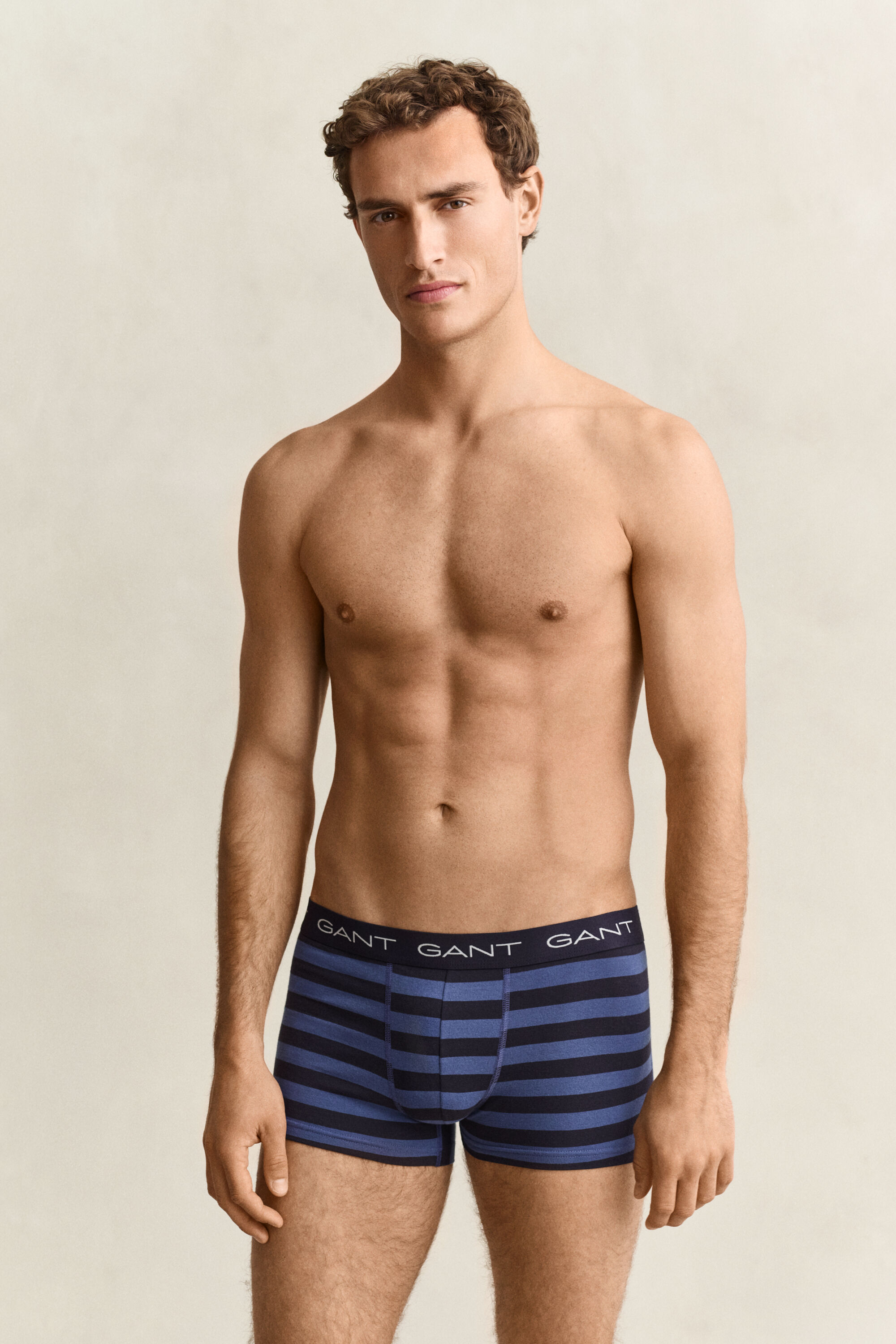 Set van drie gestreepte boxershorts in cadeauverpakking
