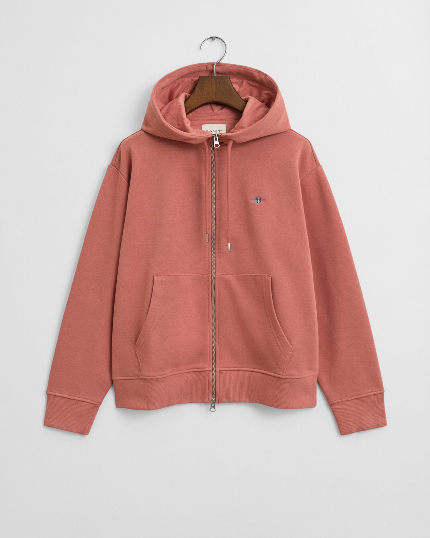 Shield hoodie met ritssluiting