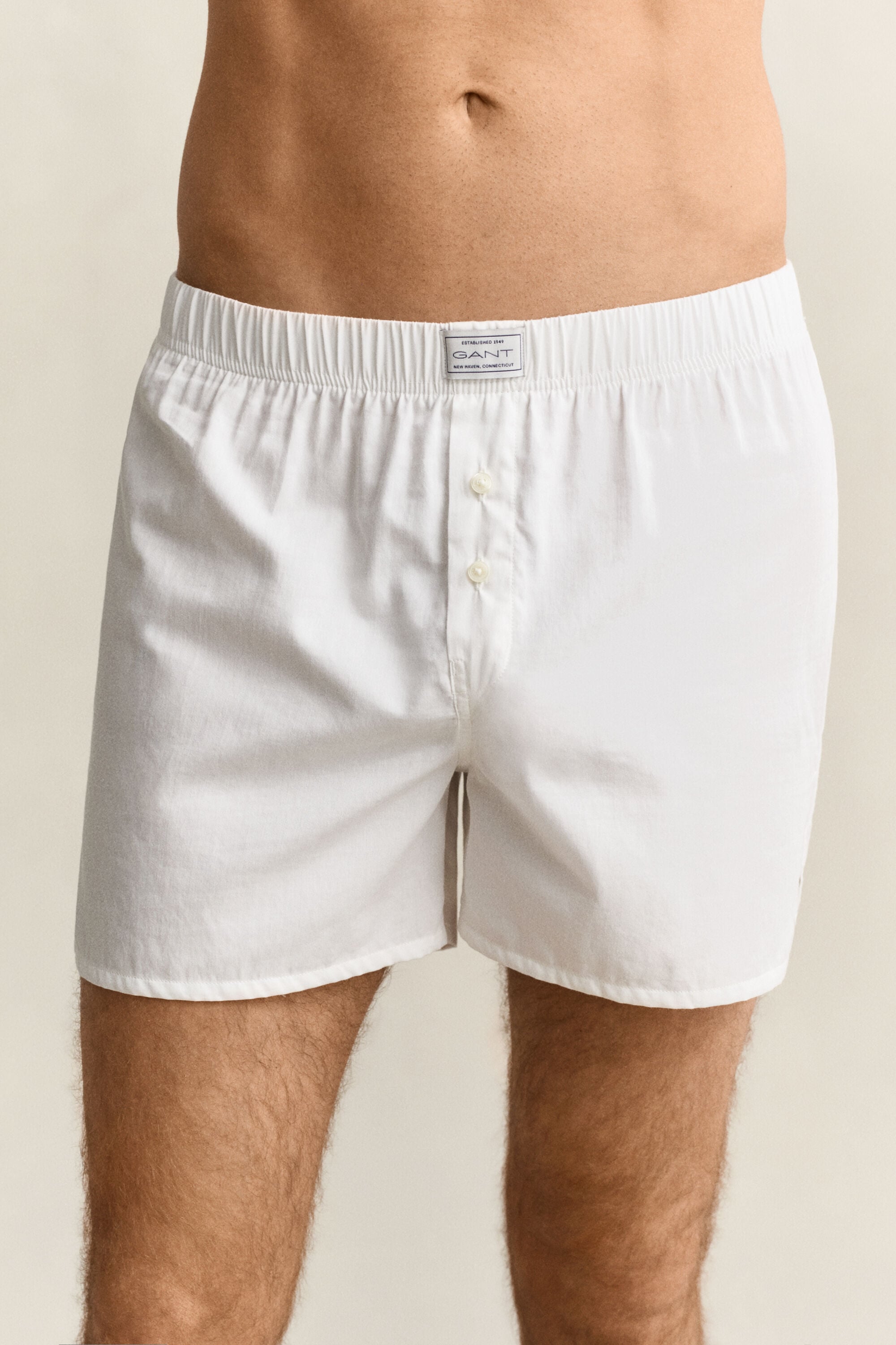 Set van twee katoenen boxershorts