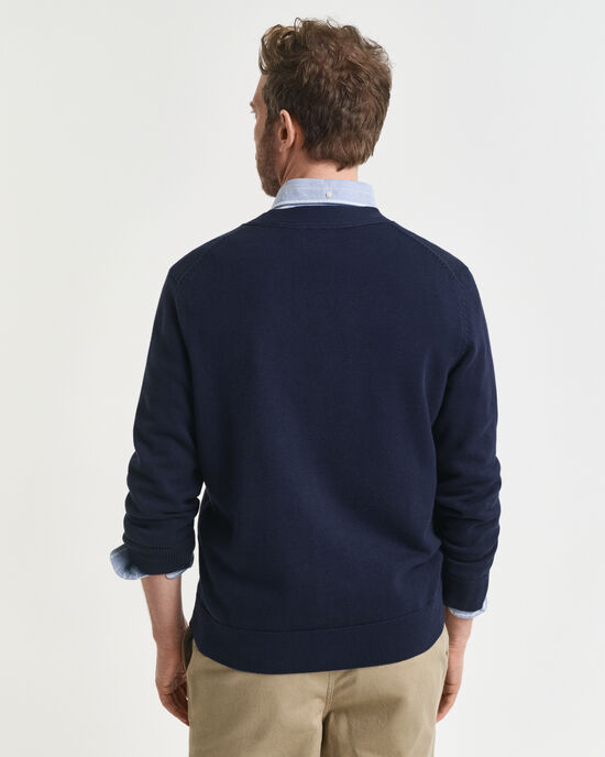 Casual vest van katoen