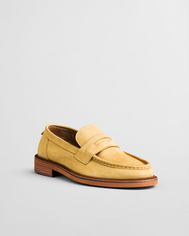 Lanquinn suède loafers