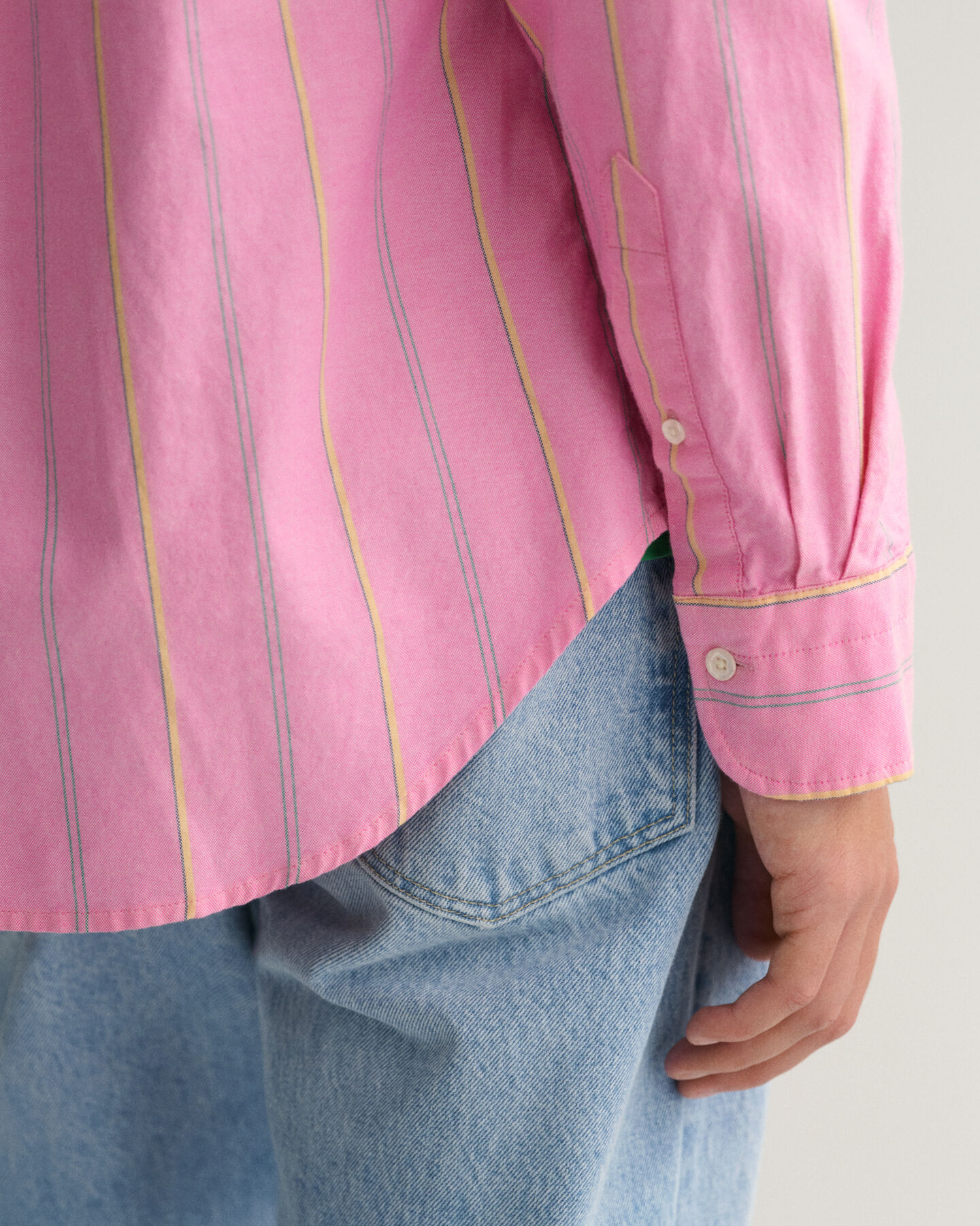 Regular Fit gestreept Archive Oxford-overhemd