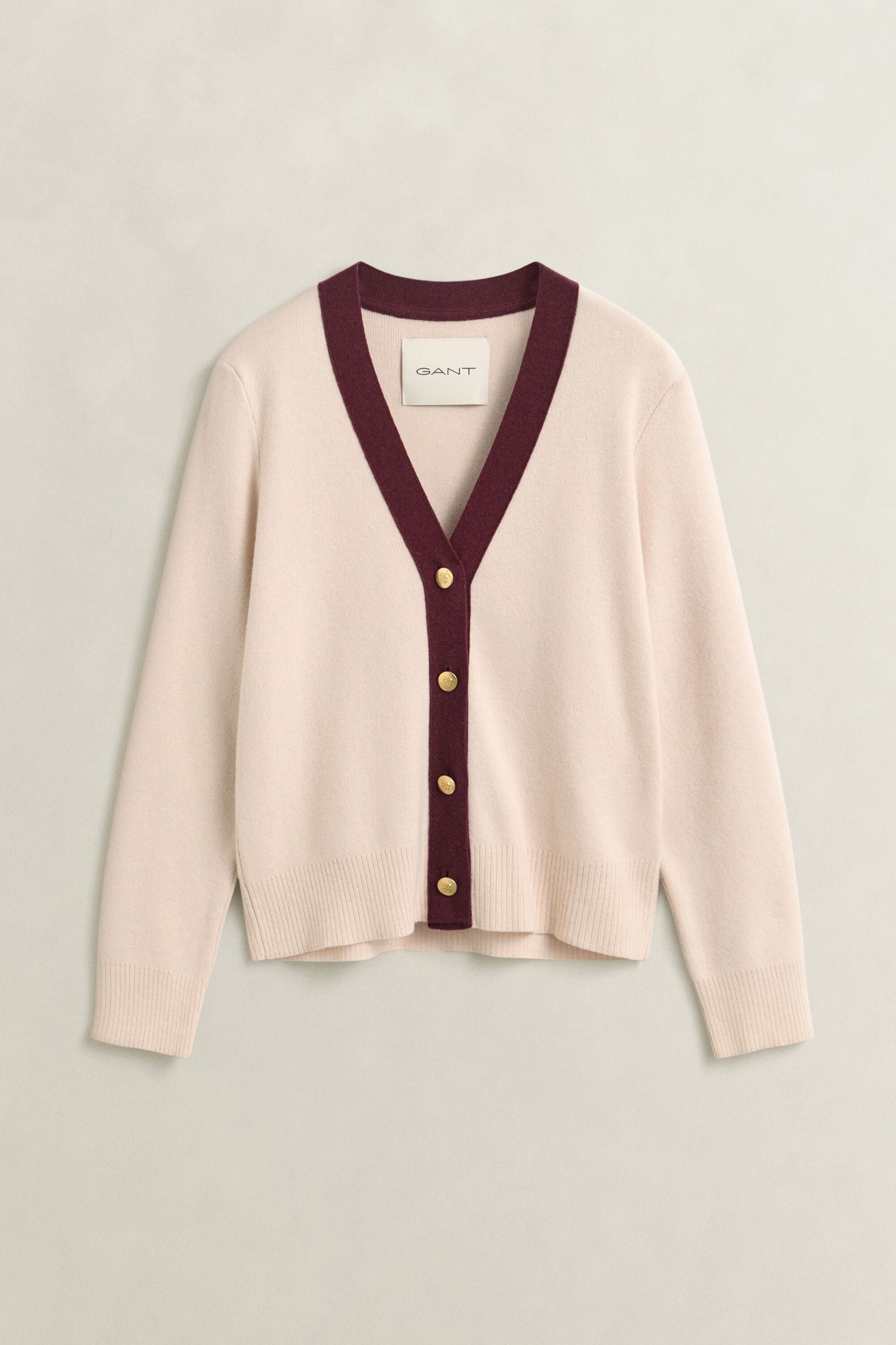 Vest met contrasterende details