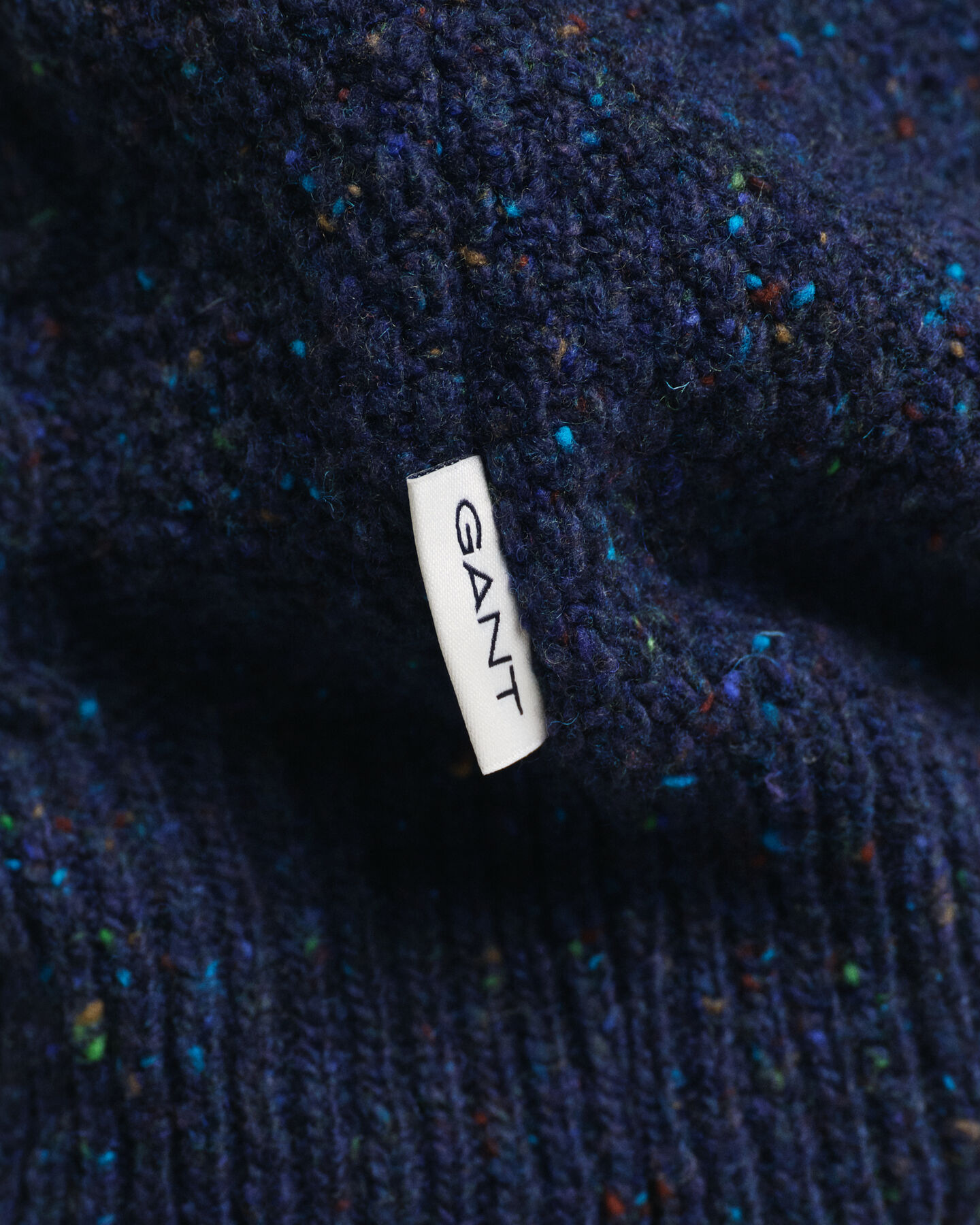 Kabelgebreid vest met rits