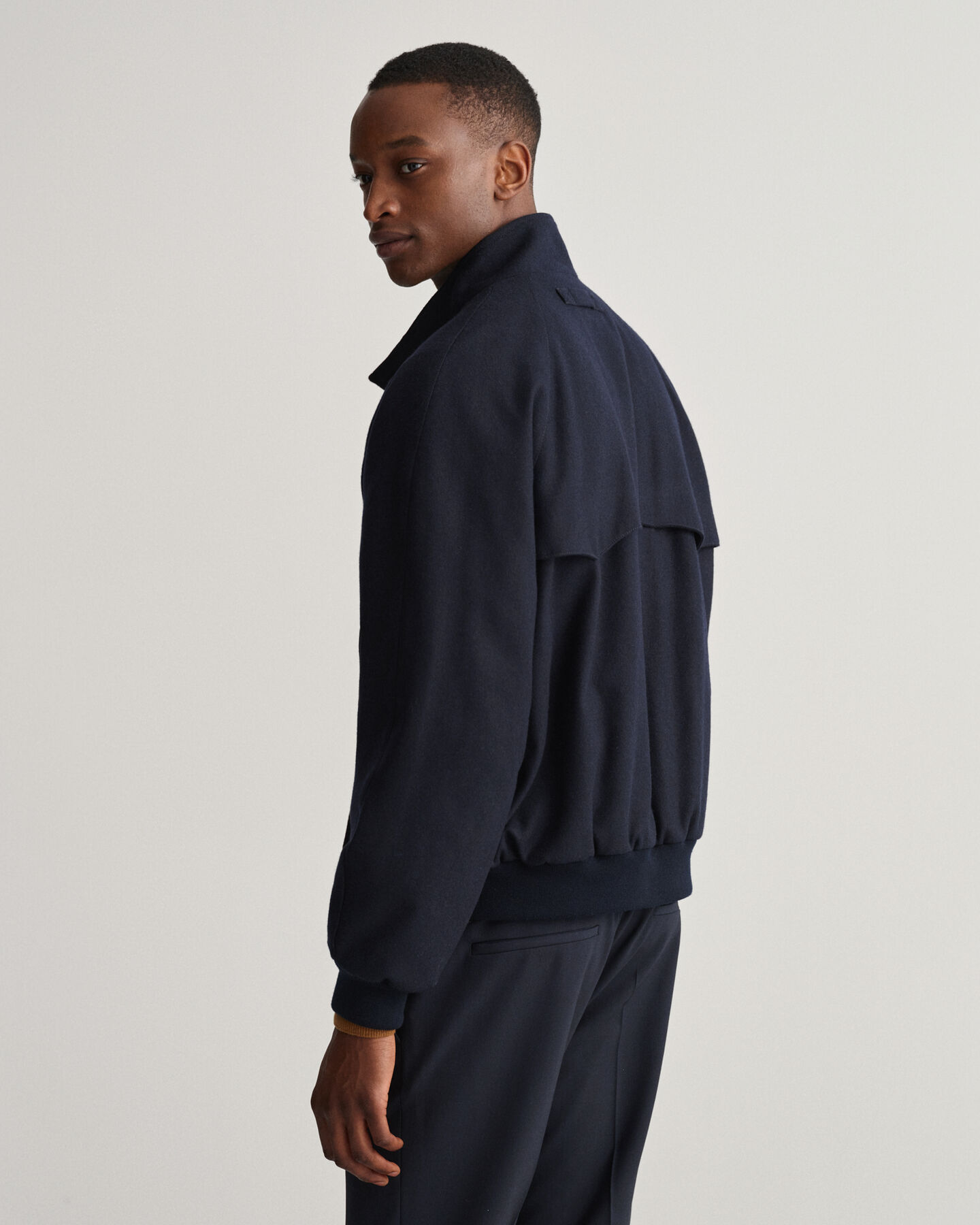 Wollen Harrington jack