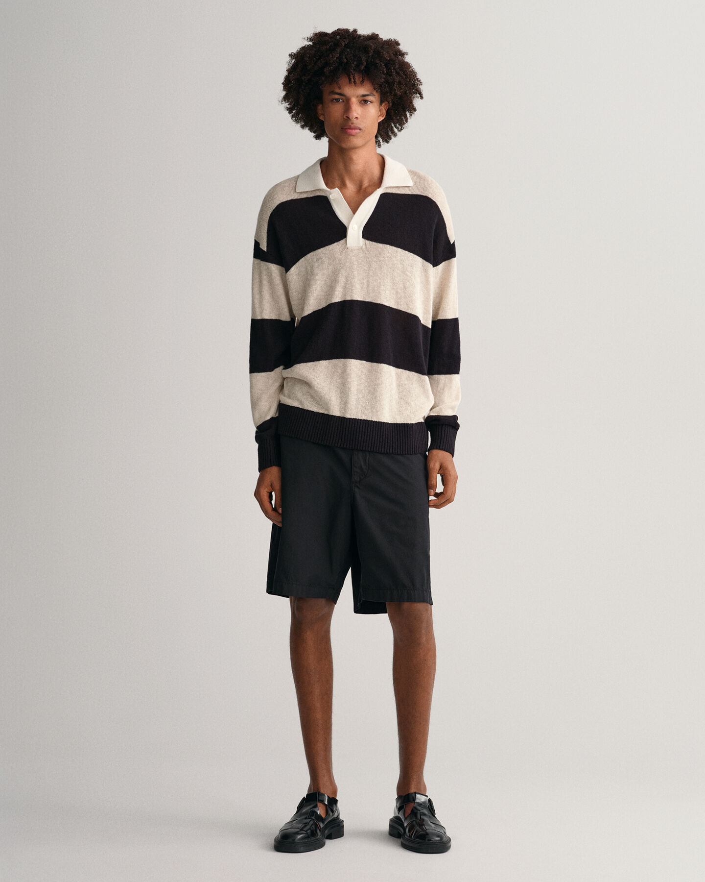 Sunfaded short met trekkoordje