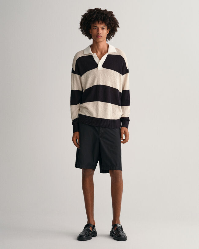 Sunfaded short met trekkoordje