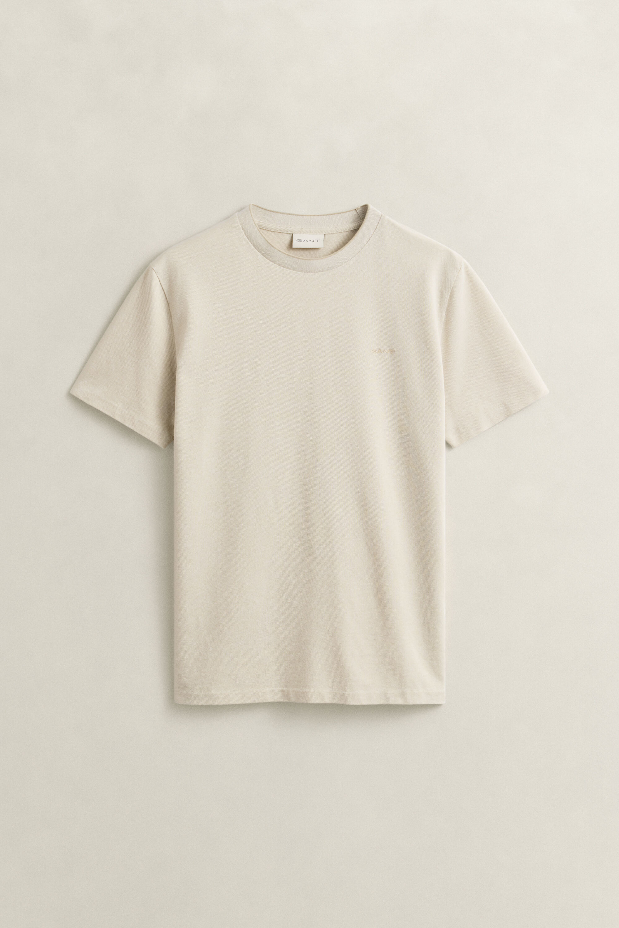 Tweekleurig piqué T-shirt