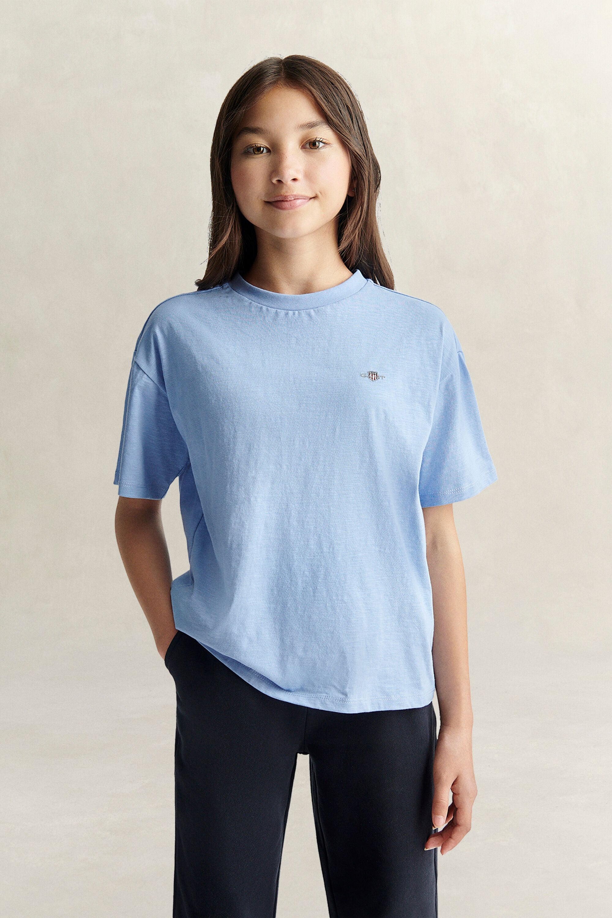 T-Shirt voor tienermeisjes met schild