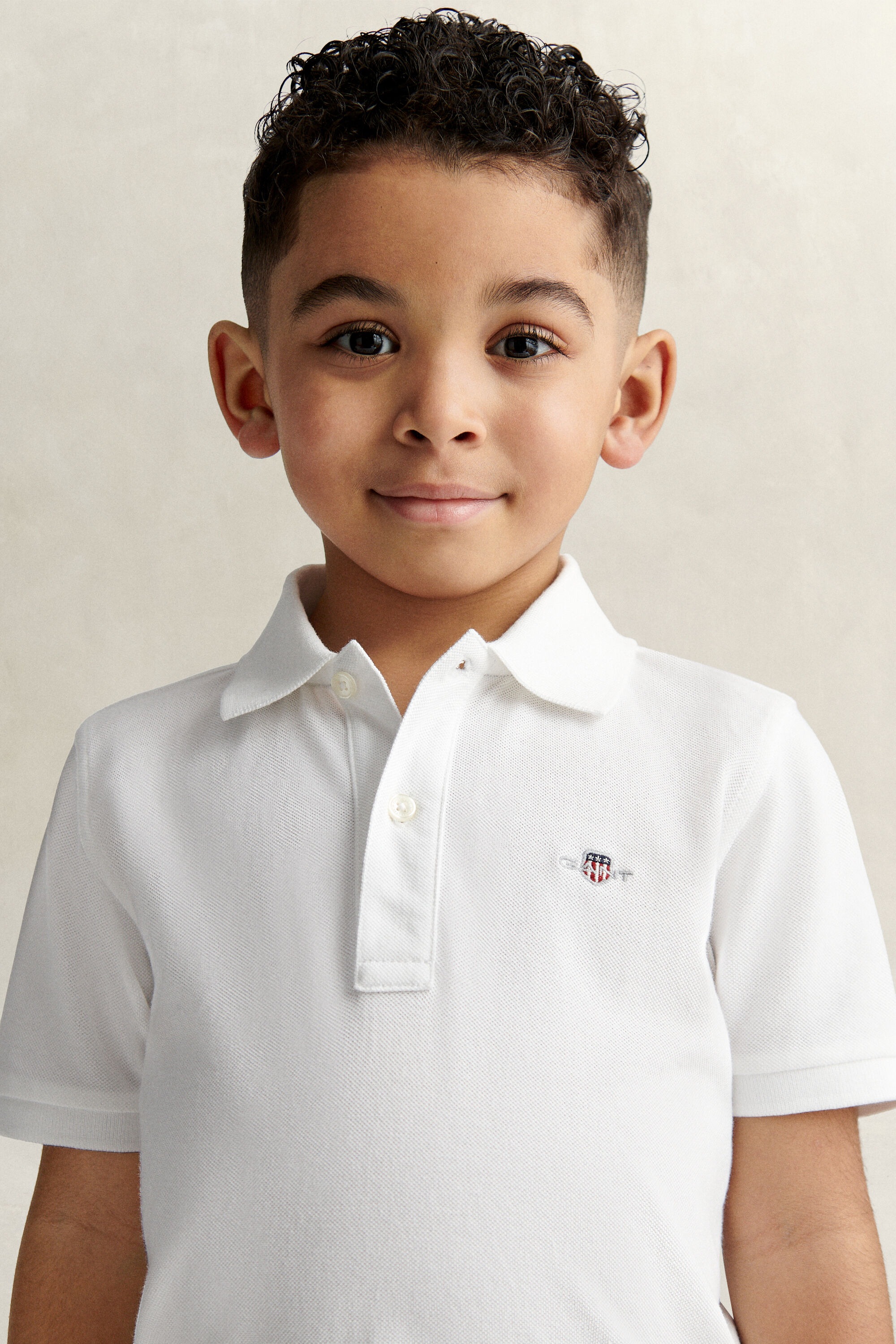 Kids Shield piqué poloshirt