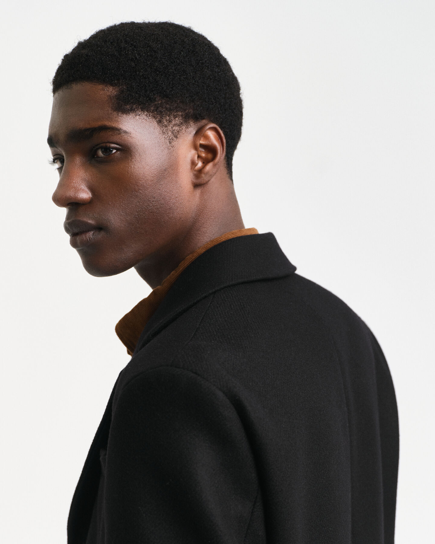 Klassieke wollen jas