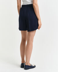 Relaxed Fit Pull-On short van linnenmix