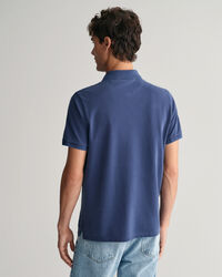 Sunfaded piqué poloshirt