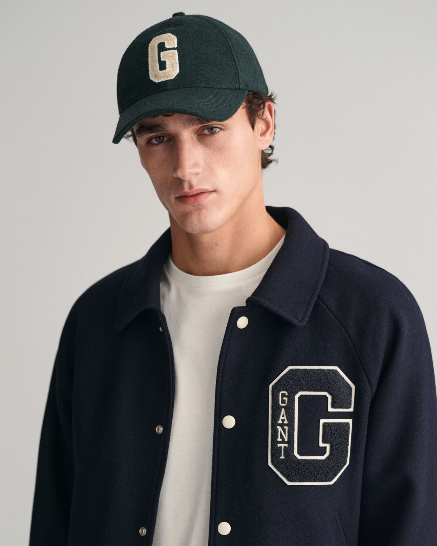 Wollen GANT Varsity Jacket