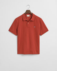 Regular Fit Shield piqué poloshirt