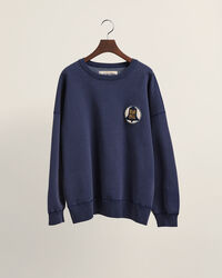 Wrangler x GANT sweatshirt met badge