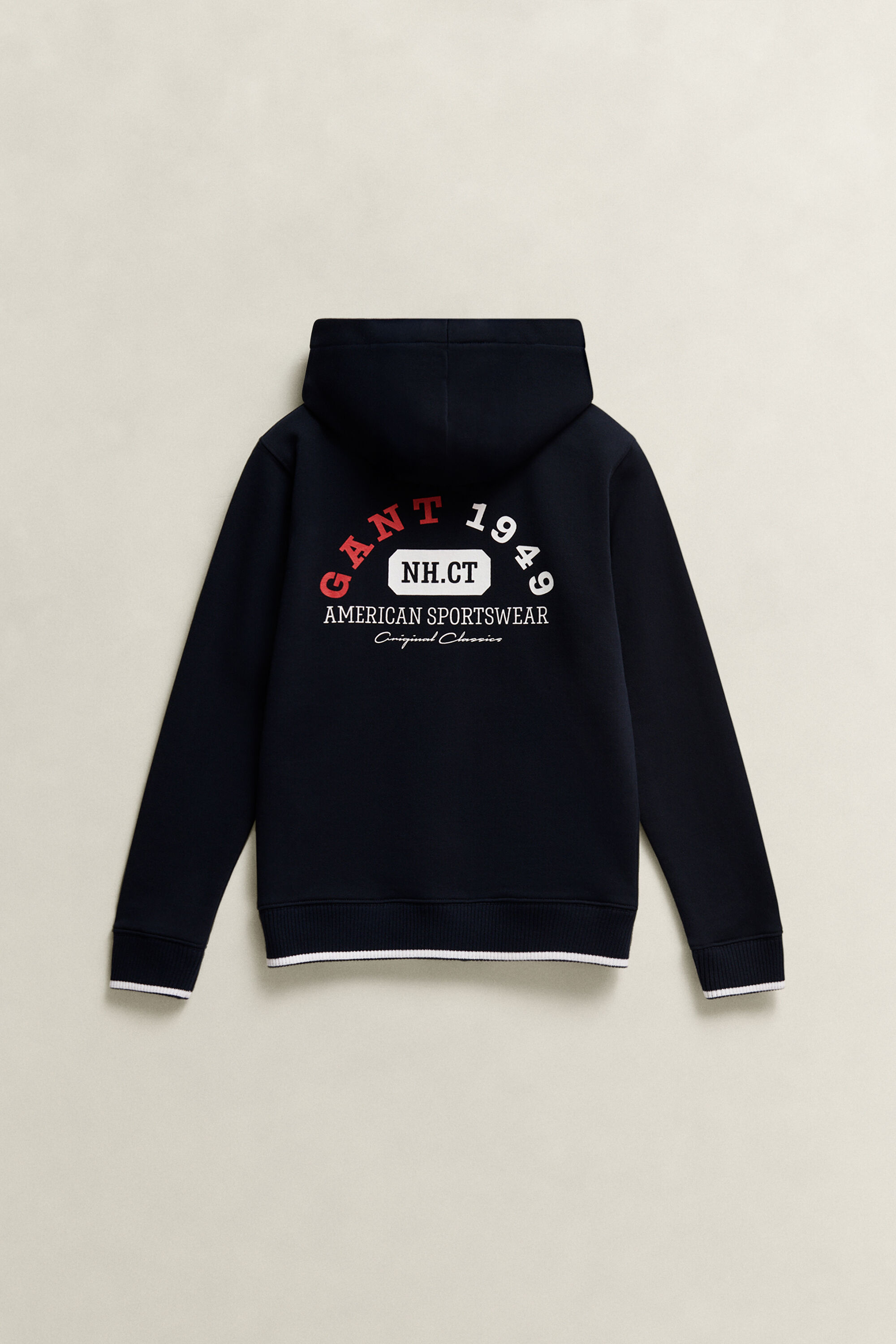 Teen Boys Graphic hoodie met rits