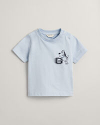 Baby T-shirt met G- en hondenprint