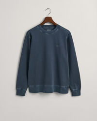 Sunfaded sweatshirt met ronde hals