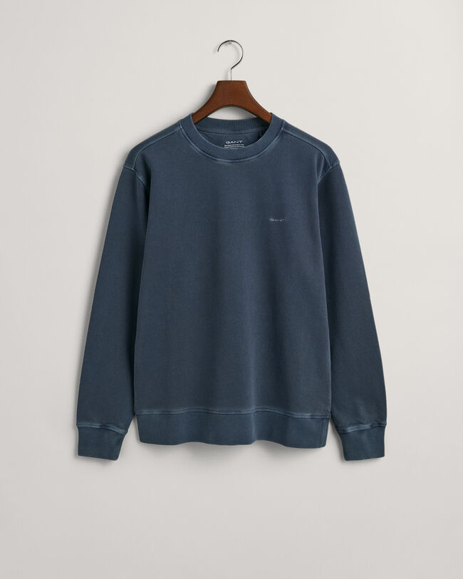 Sunfaded sweatshirt met ronde hals