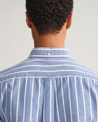 Regular Fit Oxford-overhemd met brede streep