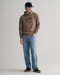 Script Graphic hoodie