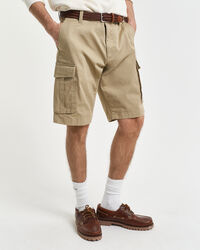 Relaxed Fit cargoshort van keperstof